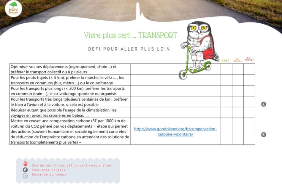 thumbnail of Agir pour l’environnement Transport