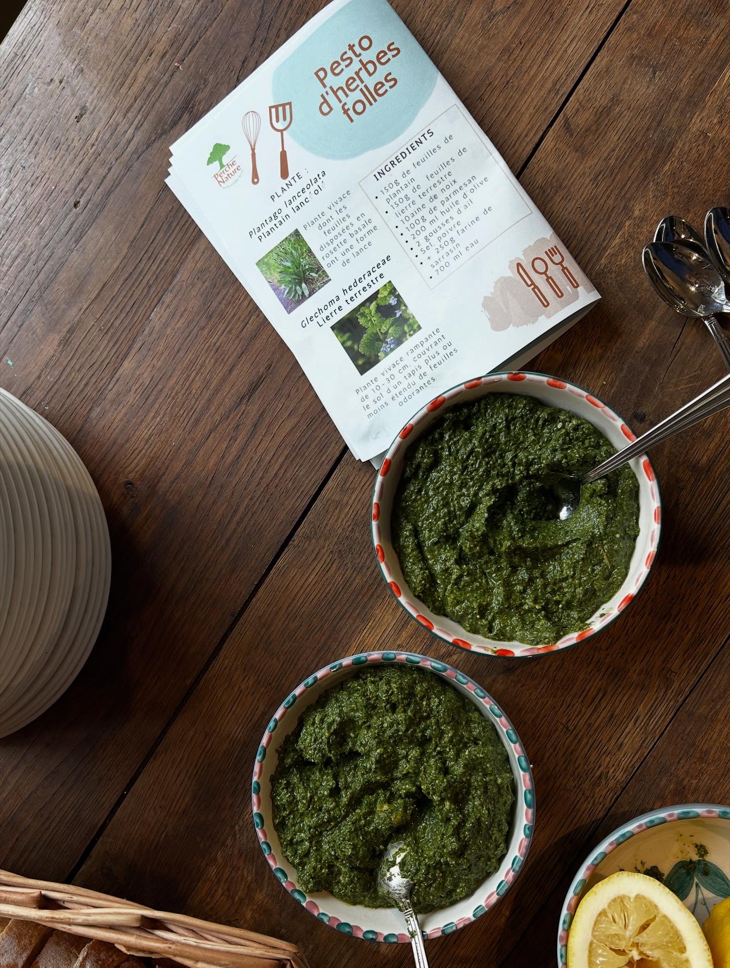 Cueillette et cuisine de plantes sauvages