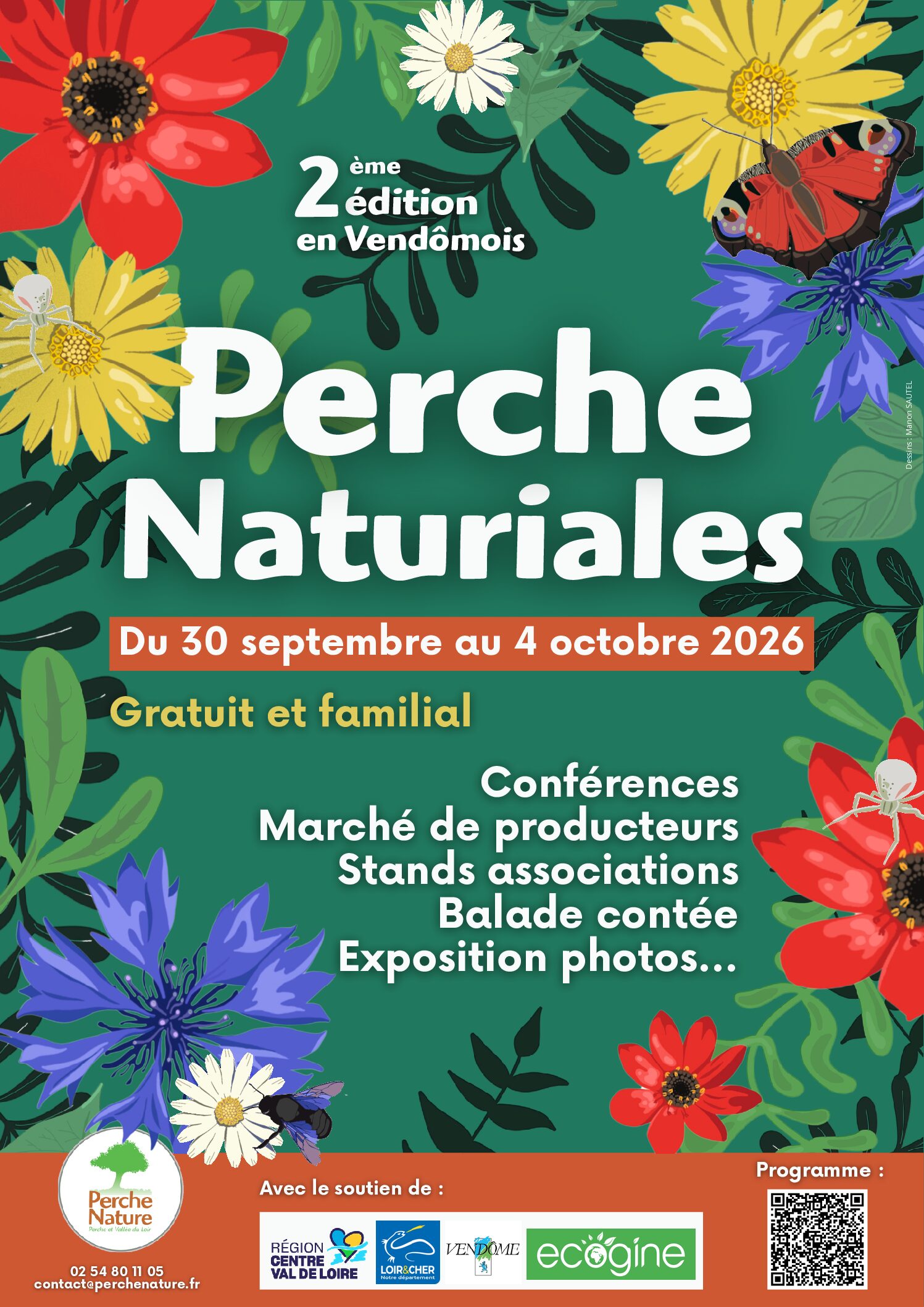 Les Perche Naturiales 2026 : cinq jours pour célébrer la nature et le vivant dans le Vendômois !