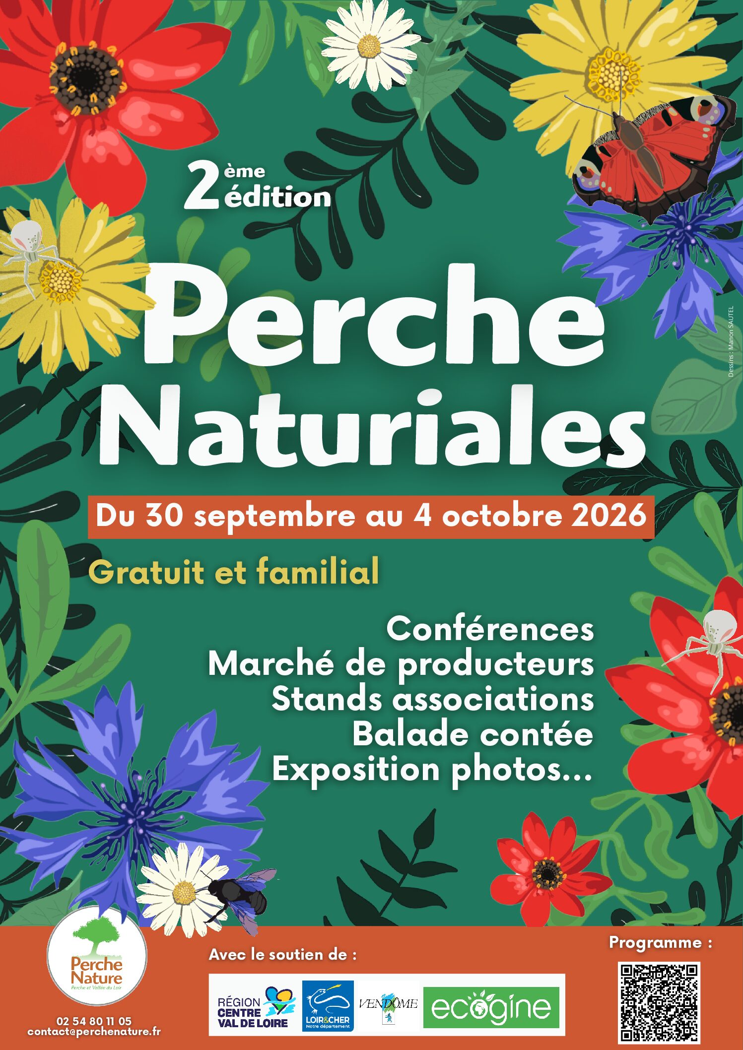 Les Perche Naturiales 2026 : cinq jours pour célébrer la nature et le vivant dans le Vendômois !