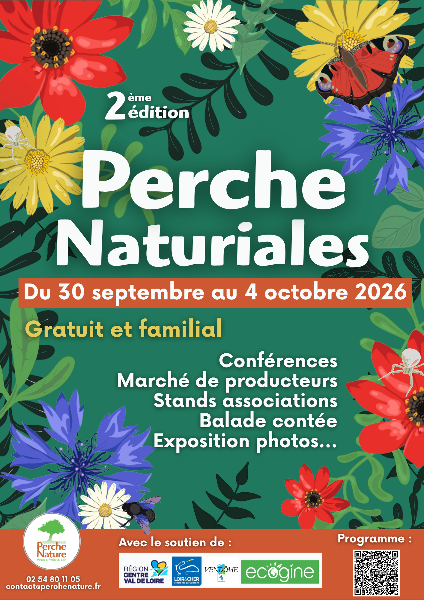 Les Perche Naturiales 2026 : cinq jours pour célébrer la nature et le vivant dans le Vendômois !